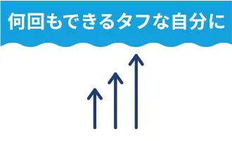 何回もできるタフな自分に